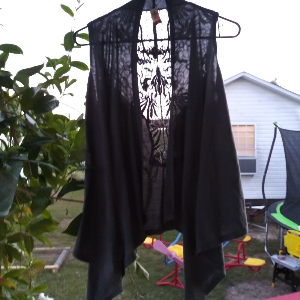 Vest cardigan